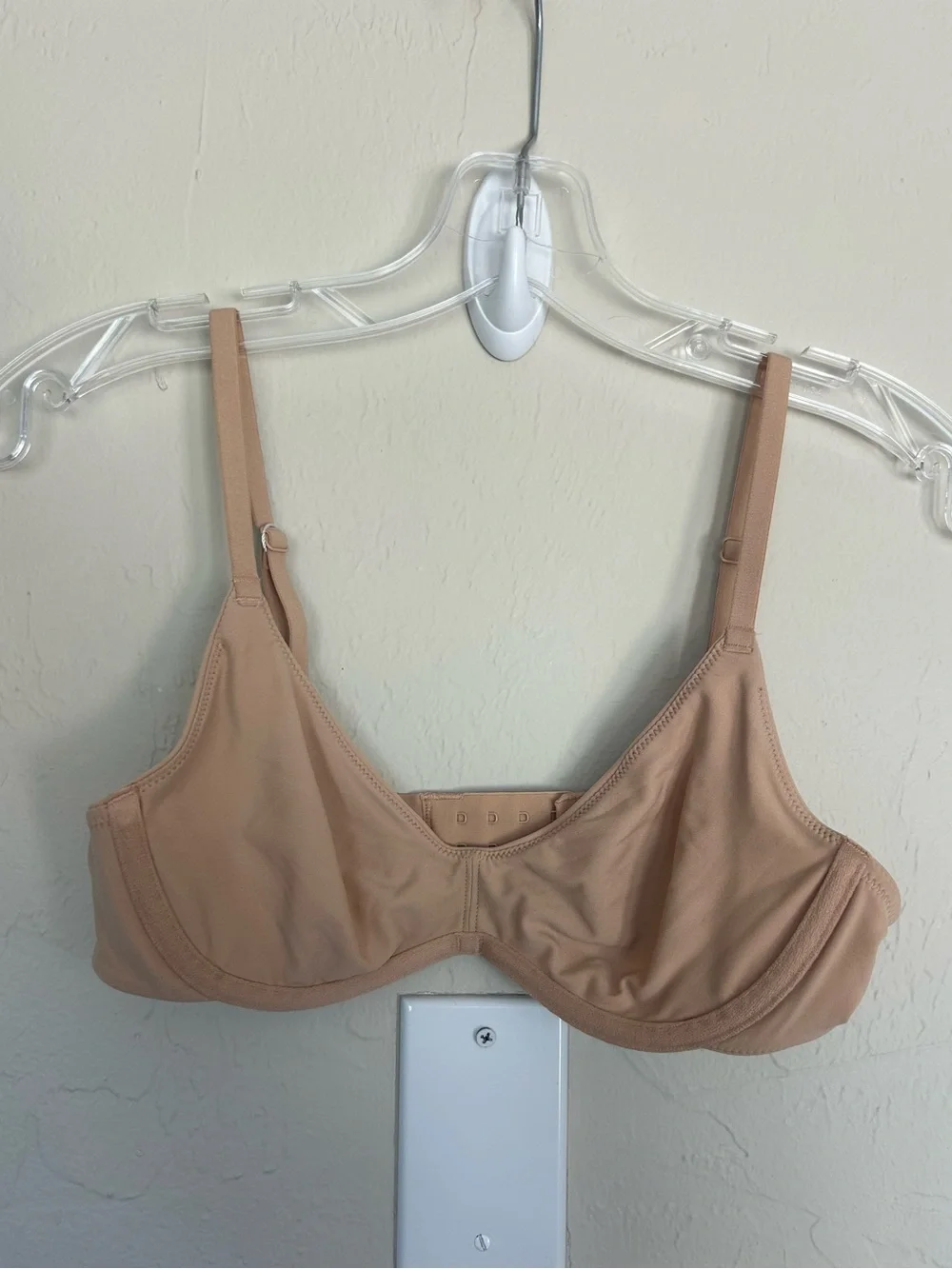 Inlyric wired Beige Scoop Bra 32B (1793)